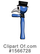 Blue Design Mascot Clipart #1566728 by Leo Blanchette