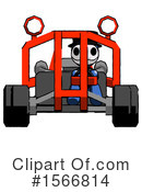Blue Design Mascot Clipart #1566814 by Leo Blanchette