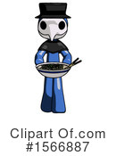 Blue Design Mascot Clipart #1566887 by Leo Blanchette