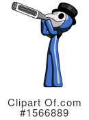 Blue Design Mascot Clipart #1566889 by Leo Blanchette