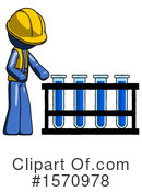 Blue Design Mascot Clipart #1570978 by Leo Blanchette