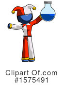 Blue Design Mascot Clipart #1575491 by Leo Blanchette