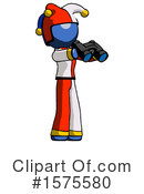 Blue Design Mascot Clipart #1575580 by Leo Blanchette