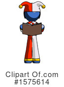 Blue Design Mascot Clipart #1575614 by Leo Blanchette