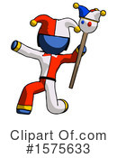Blue Design Mascot Clipart #1575633 by Leo Blanchette
