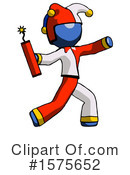 Blue Design Mascot Clipart #1575652 by Leo Blanchette
