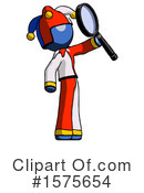 Blue Design Mascot Clipart #1575654 by Leo Blanchette