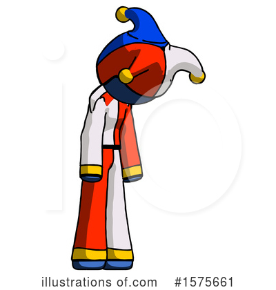 Royalty-Free (RF) Blue Design Mascot Clipart Illustration by Leo Blanchette - Stock Sample #1575661