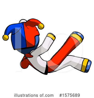 Royalty-Free (RF) Blue Design Mascot Clipart Illustration by Leo Blanchette - Stock Sample #1575689