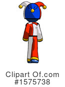Blue Design Mascot Clipart #1575738 by Leo Blanchette