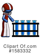 Blue Design Mascot Clipart #1583332 by Leo Blanchette