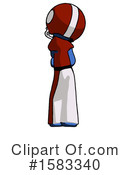 Blue Design Mascot Clipart #1583340 by Leo Blanchette