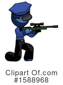 Blue Design Mascot Clipart #1588968 by Leo Blanchette