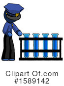 Blue Design Mascot Clipart #1589142 by Leo Blanchette