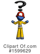 Blue Design Mascot Clipart #1599629 by Leo Blanchette