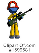 Blue Design Mascot Clipart #1599681 by Leo Blanchette