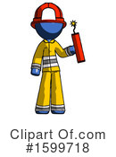 Blue Design Mascot Clipart #1599718 by Leo Blanchette