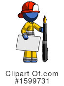 Blue Design Mascot Clipart #1599731 by Leo Blanchette