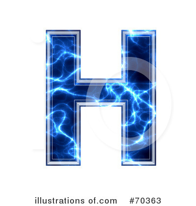 Royalty-Free (RF) Blue Electric Symbol Clipart Illustration by chrisroll - Stock Sample #70363