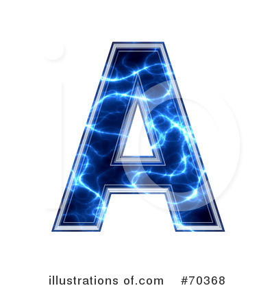 Royalty-Free (RF) Blue Electric Symbol Clipart Illustration by chrisroll - Stock Sample #70368