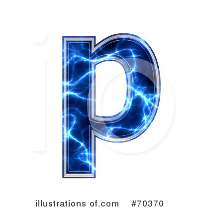 Royalty-Free (RF) Blue Electric Symbol Clipart Illustration by chrisroll - Stock Sample #70370