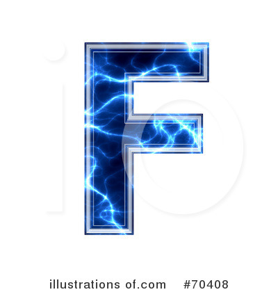 Royalty-Free (RF) Blue Electric Symbol Clipart Illustration by chrisroll - Stock Sample #70408