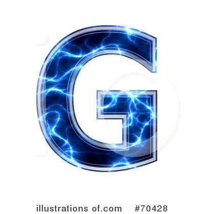Royalty-Free (RF) Blue Electric Symbol Clipart Illustration by chrisroll - Stock Sample #70428