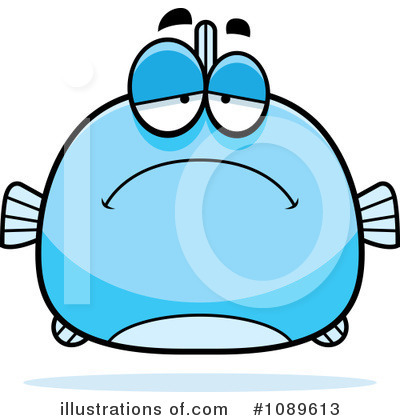 Royalty-Free (RF) Blue Fish Clipart Illustration by Cory Thoman - Stock Sample #1089613