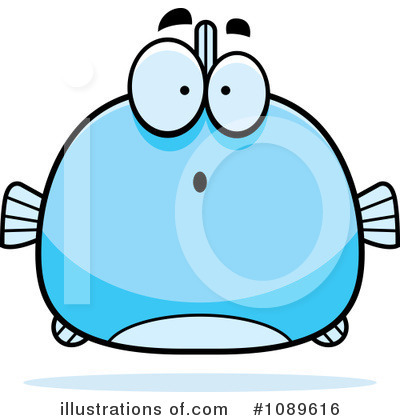 Blue Fish Clipart #1089616 by Cory Thoman