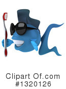 Blue Fish Clipart #1320126 by Julos