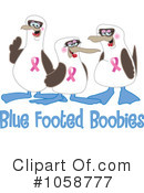 Blue Footed Boobie Clipart #1058777 by Mascot Junction