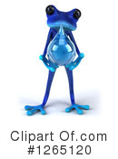 Blue Frog Clipart #1265120 by Julos