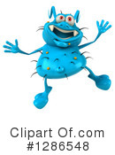 Blue Germ Clipart #1286548 by Julos