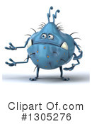 Blue Germ Clipart #1305276 by Julos