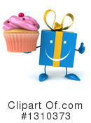 Blue Gift Clipart #1310373 by Julos
