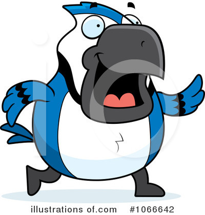 Royalty-Free (RF) Blue Jay Clipart Illustration by Cory Thoman - Stock Sample #1066642