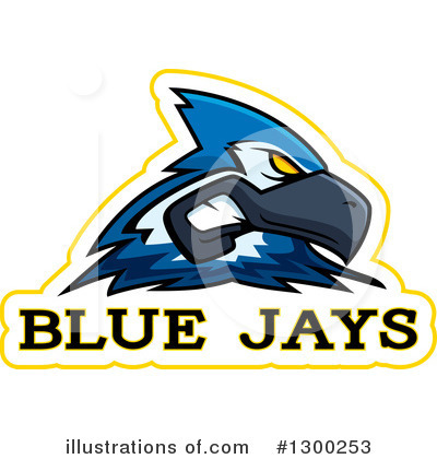 Royalty-Free (RF) Blue Jay Clipart Illustration by Cory Thoman - Stock Sample #1300253