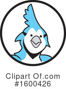 Blue Jay Clipart #1600426 by Johnny Sajem