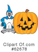 Blue Jay Mascot Clipart #62678 by Toons4Biz