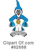 Blue Jay Mascot Clipart #62688 by Toons4Biz