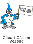 Blue Jay Mascot Clipart #62696 by Toons4Biz