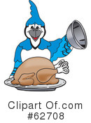 Blue Jay Mascot Clipart #62708 by Toons4Biz