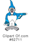 Blue Jay Mascot Clipart #62711 by Toons4Biz