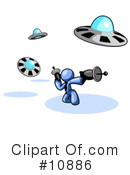Blue Man Clipart #10886 by Leo Blanchette