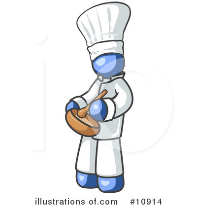 Chef Clipart #10914 by Leo Blanchette