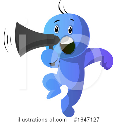 Royalty-Free (RF) Blue Man Clipart Illustration by Morphart Creations - Stock Sample #1647127