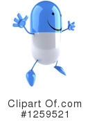 Blue Pill Clipart #1259521 by Julos