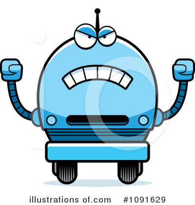 Robot Clipart #1091629 by Cory Thoman