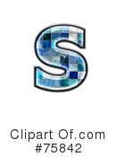 Blue Tile Symbol Clipart #75842 by chrisroll
