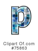 Blue Tile Symbol Clipart #75863 by chrisroll